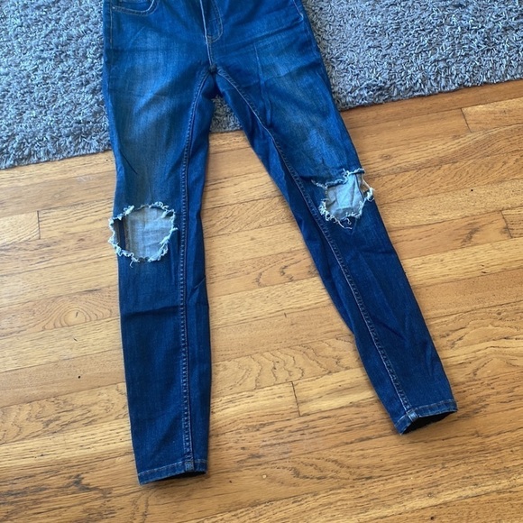 FREE PEOPLE Blue Jeans Size 25 - Picture 2 of 11